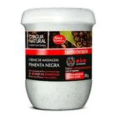 Creme de Massagem D'Água Natural Pimenta Negra 650g