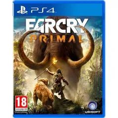 FAR CRY PRIMAL - PS4 ( A VISTA + CUPOM DESCONTO CYBER10 = R$ 82,20 )