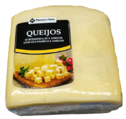 [R$25,18/kg Sam's Club Radial Leste] Queijo Mussarela Fração Member Mark Aprox. 1kg