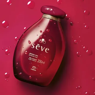 [1°Compra/Desc Progressivo ] Óleo Desodorante Corporal Sève Pimenta Rosa 200 ml