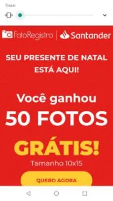 Grátis: 50 fotos grátis [Santander] | Pelando