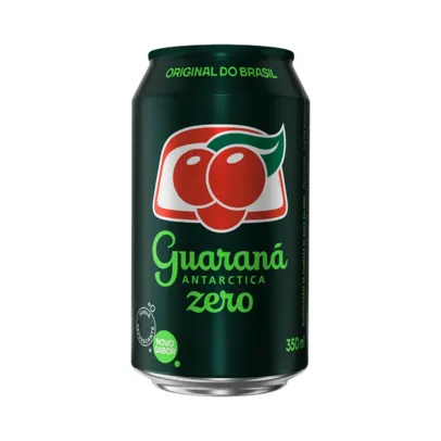 Refrigerante Zero Açúcar Guaraná Antarctica Lata 350ml	