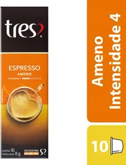 [PRIME | REC] 10 Cápsulas TRES Café Espresso, Ameno, 3 Corações