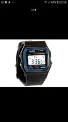 Relógio Masculino Casio Digital Esportivo F-91W-1DG. por R$ 50