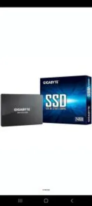 SSD Gigabyte 240GB, SATA, Leitura 500MB/s, Gravação 420MB/s | R$ 209