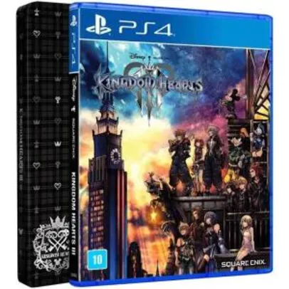 Jogo Kingdom Hearts 3 - Brinde Steelbook - PS4 | R$130