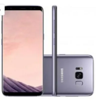 Smartphone Samsung Galaxy A8 64GB Ametista - Dual Chip 4G Câm. 16MP + Selfie 16MP + 8MP 5.6” R$1995