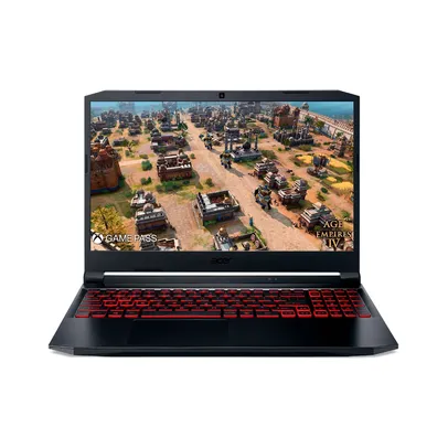 Notebook Gamer Acer Nitro 5 AN517-54-55T5 Intel Core i5 Windows 11 Home 8GB 512GB SSD GTX 1650 17.3&apos;