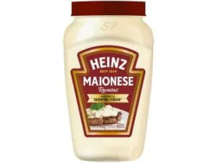 [R$ 3,00 De Volta!]Maionese Tradicional Heinz Receitas - 405g