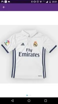 Camisa Real Madrid Infantil