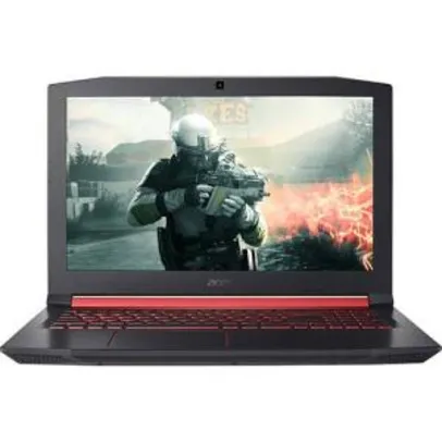 (AME R$ 2,710) Notebook Gamer Acer Nitro 5 i5 7300hq 8 GB RAM GTX 1050