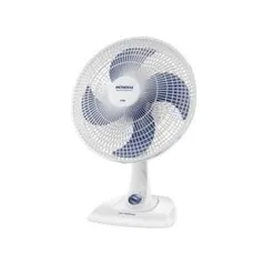 Ventilador de Mesa Mondial Maxi Power V-45-4P-NP Branco/Azul - 40cm 127/220v | R$ 66