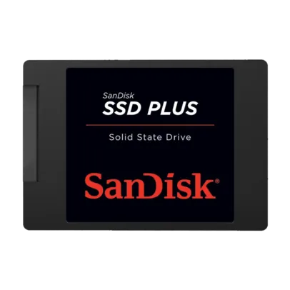 SSD Sandisk, 240GB Plus, SATA III, Leitura 530MBS e Gravação 440MBs, SDSSDA240GG26