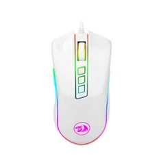 Mouse Redragon Cobra Chroma Lunar Branco 10000DPI M711-W | R$117