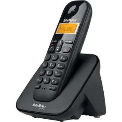 Saindo por R$ 59,9: Telefone Sem Fio Intelbras TS 3110 Preto | Pelando