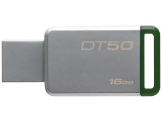 2 Pendrives 16gb Kingston Datatraveler 50 USB 3.0 R$24