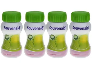 [L4P1] Suplemento Alimentar Adulto Souvenaid Morango - 125ml 4 Unidades | R$15 cada pack