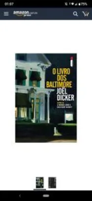 O livro dos Baltimore - Joel Dicker - R$5