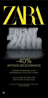  Black Friday na Zara