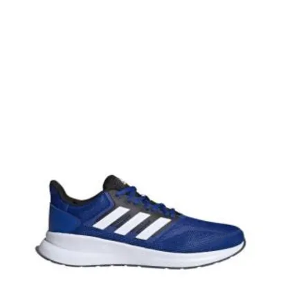 Tênis Adidas Runfalcon Masculino - Azul Royal e Branco (Nº44) R$104