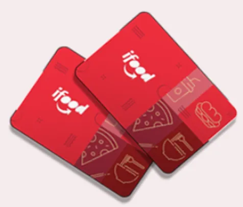 [APP] 5% de cashback em iFood Gift Card ≥ R$70