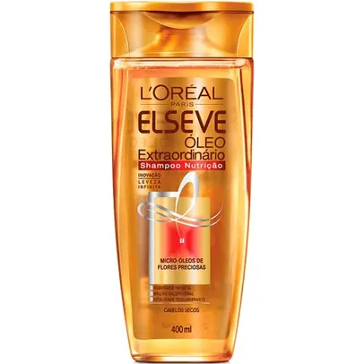 [REC] Shampoo L'Oréal Paris Elseve Óleo Extraodinário, 400ml