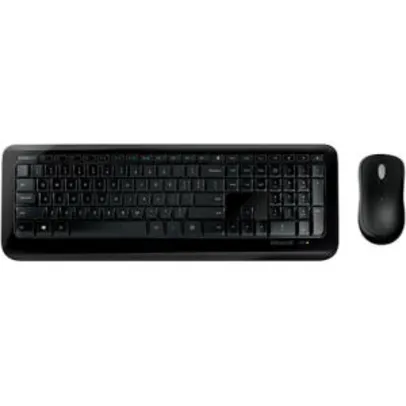 [CC Americanas] Kit Teclado e Mouse Wireless 850 - Microsoft R$ 95