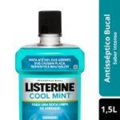 (3 unidades) Antisséptico Bucal Listerine Cool Mint Zero Álcool 1.5l | R$ 63