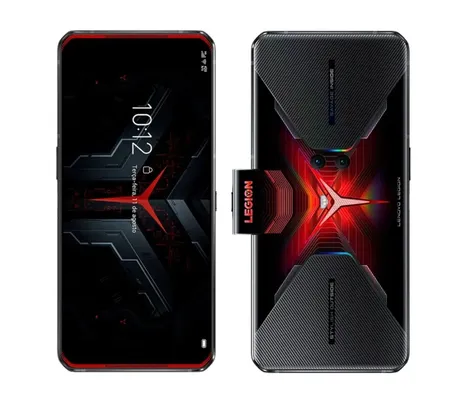 Smartphone Lenovo Legion Phone Duel 256GB - Vengeance Red 5G 12GB RAM 6,65” Câm. Dupla