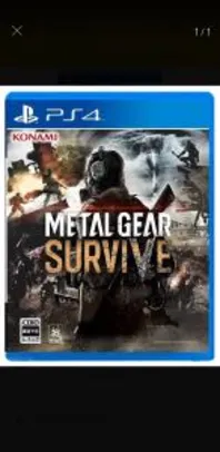 Metal Gear Survive - PS4 - R$14