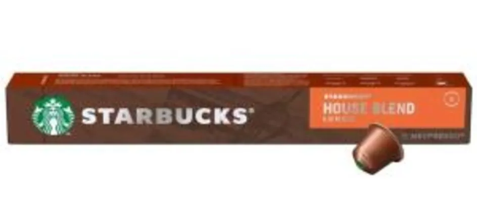 Cápsula de café Nespresso House blend lungo - Starbucks | R$ 0,72