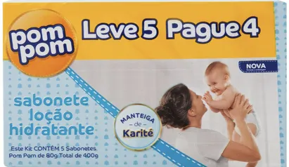 Sabonete Infantil Pom Pom Hidratante 80gr