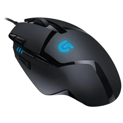 Mouse Gamer Logitech G402 Hyperion Fury 4000dpi 8 Botoes Com Fio Preto