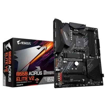 KaBuM! - Placa-Mãe Aorus B550 Elite V2, AMD B550, ATX, DDR4 (rev. 1.0)