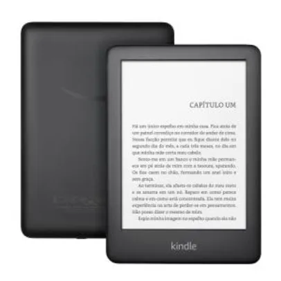 E-reader Novo Amazon Kindle 10ª Geração 4GB Iluminação Embutida - R$314