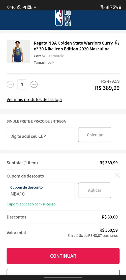 Imagen na descrição da promoção