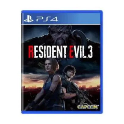 Jogo Resident Evil 3 Remake - Ps4 - R$240