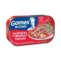 (AME SC 2,93) Sardinhas c/molho de tomate 125G gdc