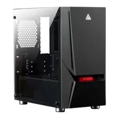 GABINETE GAMER AZZA LUMINOUS 110F LATERAL DE VIDRO LED RGB, CSAZ | R$230