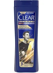 [PRIME] Shampoo Anticaspa Clear Sports Men Limpeza Profunda - 400ml | R$15