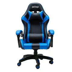 Cadeira Gamer PCTOP Azul e Preto - A6022-1-RE, Médio