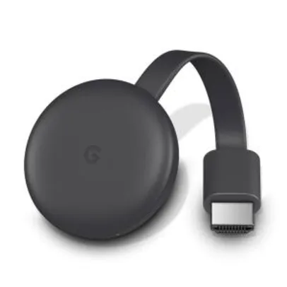 Chromecast 3 Full HD Wireless Hdmi Preto | R$195