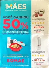 50% OFF em Utilidades Domésticas na H20 Purificadores