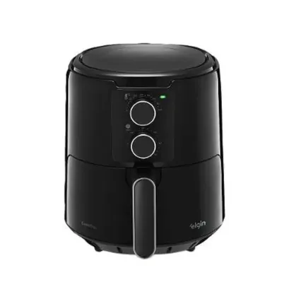 (Regional) Fritadeira Elétrica Elgin NeoFry 3.5Litros Air Fryer 1400W Preta 110V