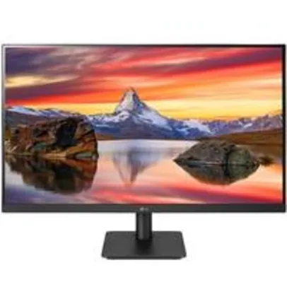 Monitor LG 27' IPS, Full HD, HDMI, VESA, Ajuste de Ângulo, FreeSync, Bordas Finas - 27MP400-B