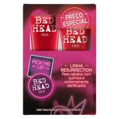 Kit Bed Head Resurrection Shampoo 250ml + Condicionador 200ml R$99