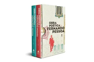 Livro - BOXE ''Obra poética de FERNANDO PESSOA'' [2 Livros com CAPA DURA]