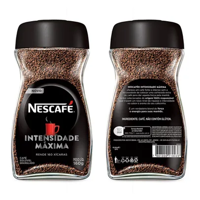 [AME R$10,70]Café Solúvel nescafé Intensidade Máxima 160g