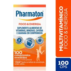 [2 unidades] Multivitamínico Pharmaton Energy 100 Comprimidos