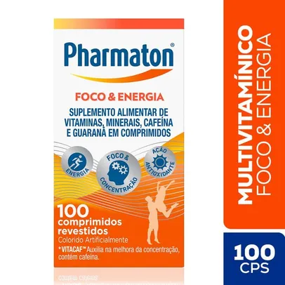 [2 unidades] Multivitamínico Pharmaton Energy 100 Comprimidos